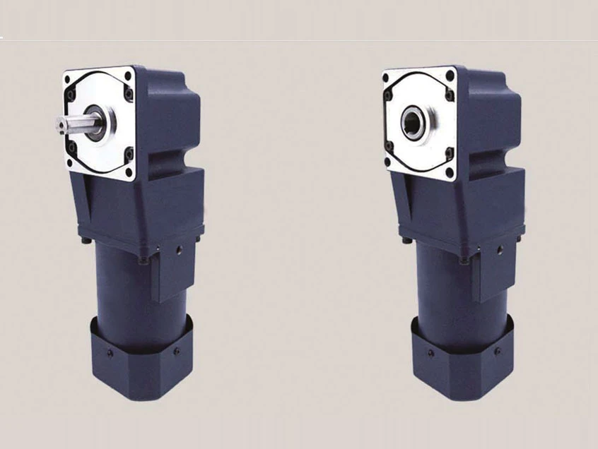 Hollow, solid rightangle gear motors 6GU RC, 200/250/300W