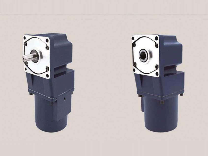 Hollow, solid rightangle gear motors 6GU RT, 200/250/300W